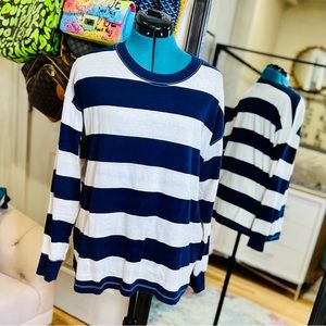 Aerie Oversized Crewneck Long Sleeve Tee